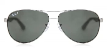 Image of Ray-Ban Carbon Fibre Sunglasses Gunmetal 004/N5 Polariserade 58mm