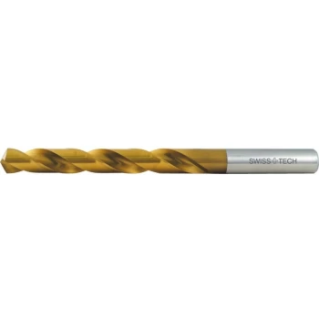Image of Swisstech - 12.00MM TiN Coated Jobber Drill