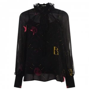 Image of Biba Printed Rope Blouse - Multi