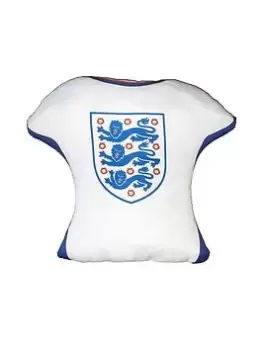 Image of England Shirt Shaped Cushion - Multi