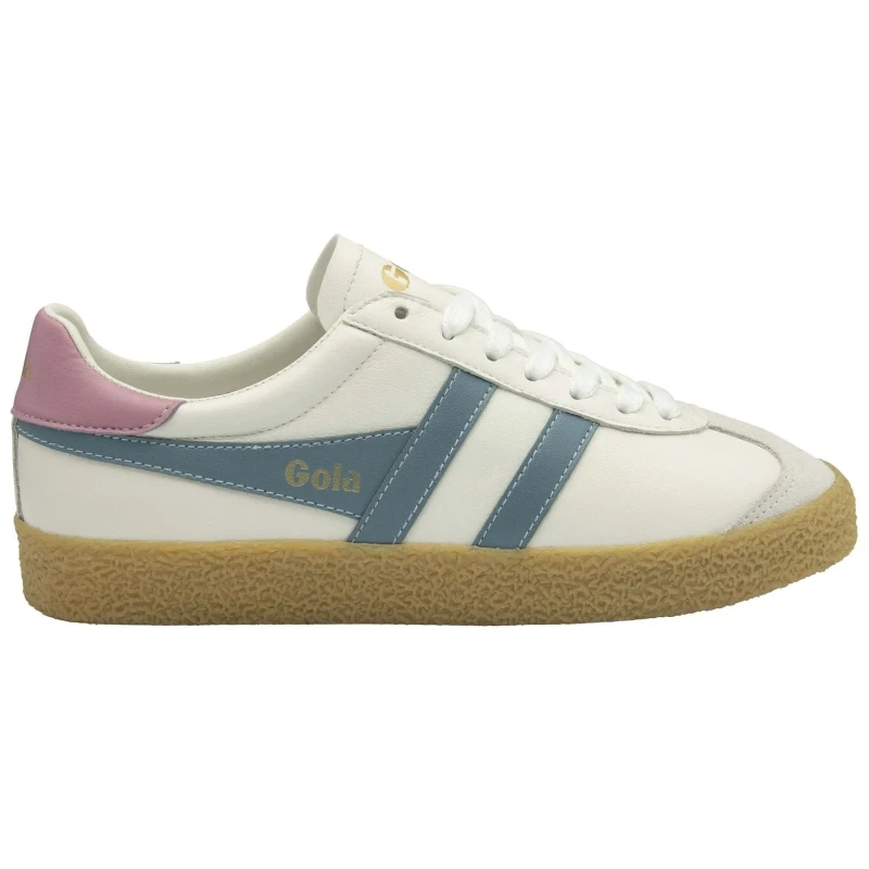 Image of Gola Womens leather Trainers Gola Medallist Leather Blanc Female 37