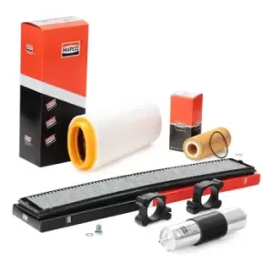 Image of MAPCO Filter Set 68753 BMW,3 Limousine (E46),3 Touring (E46),3 Coupe (E46),3 Cabrio (E46),3 Compact (E46)