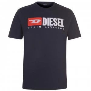 Image of Diesel Division Short Sleeve T Shirt - Navy 81E