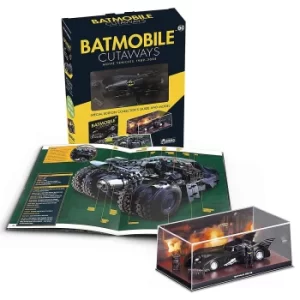 Image of Eaglemoss DC Comics Batmobile Cutaways: Movie Vehicles 1989 Special Edition Paperback plus Collectible
