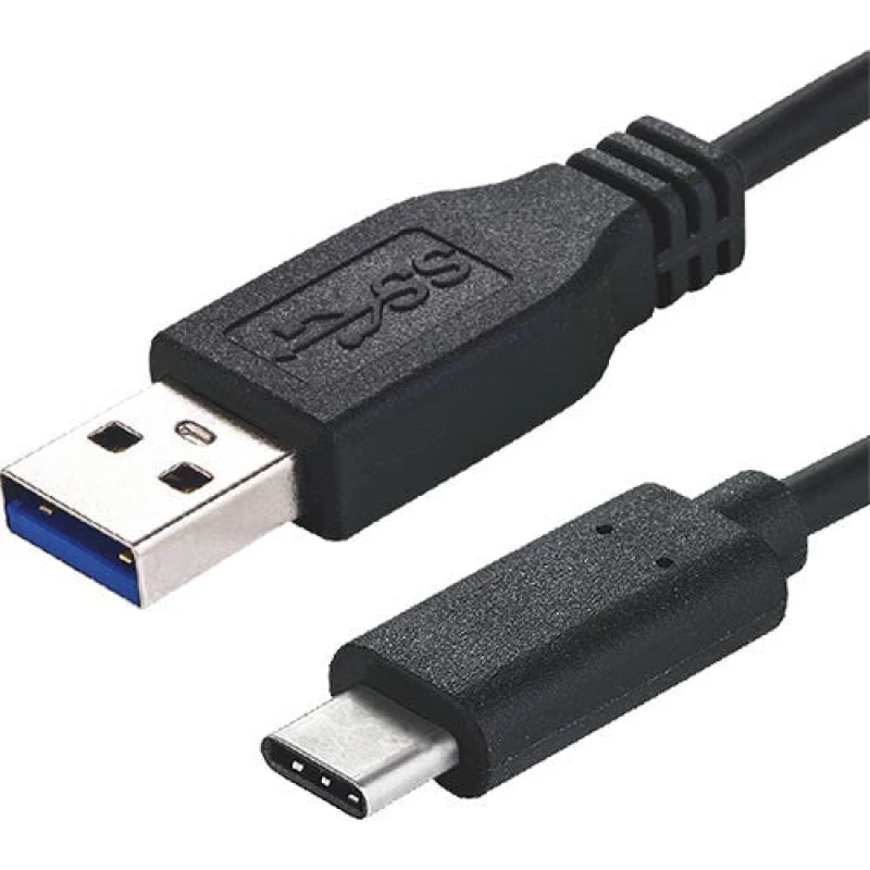 Image of Cablenet Cablenet 2m USB 3.1c Male - USB 3.0 Type A Male Black Cable 40-4067