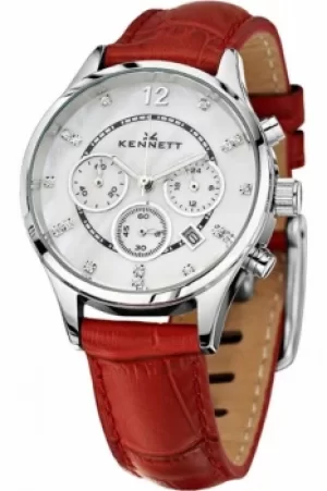 Image of Ladies Kennett Lady Savro Chronograph Watch LWSAVWHSILRD