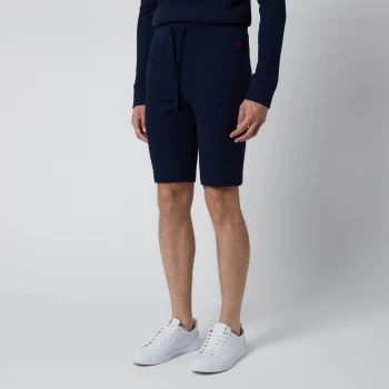 Image of Polo Ralph Lauren Mens 40/01 Waffle Knit Shorts - Cruise Navy - L