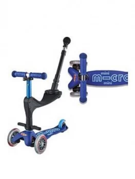 Image of Micro Scooter 3 In 1 Mini Deluxe Plus - Blue