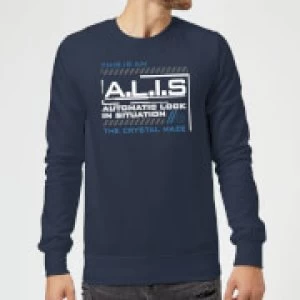 Image of Crystal Maze A.L.I.S. Sweatshirt - Navy - M