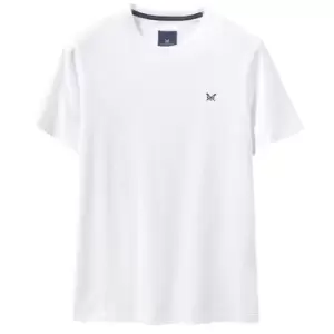 Image of Crew Clothing Mens Classic Tee Optic White Medium