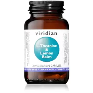 Image of Viridian L-Theanine & Lemon Balm 30 Caps