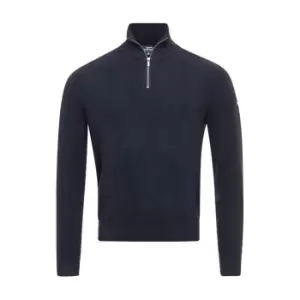 Image of Slazenger 1881 John Zip Top - Blue