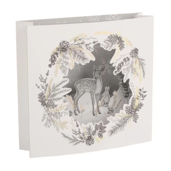 Image of Tom Smith Tom Smith 5 Pack of Handmade Christmas Cards - ENCHANTED FORRE