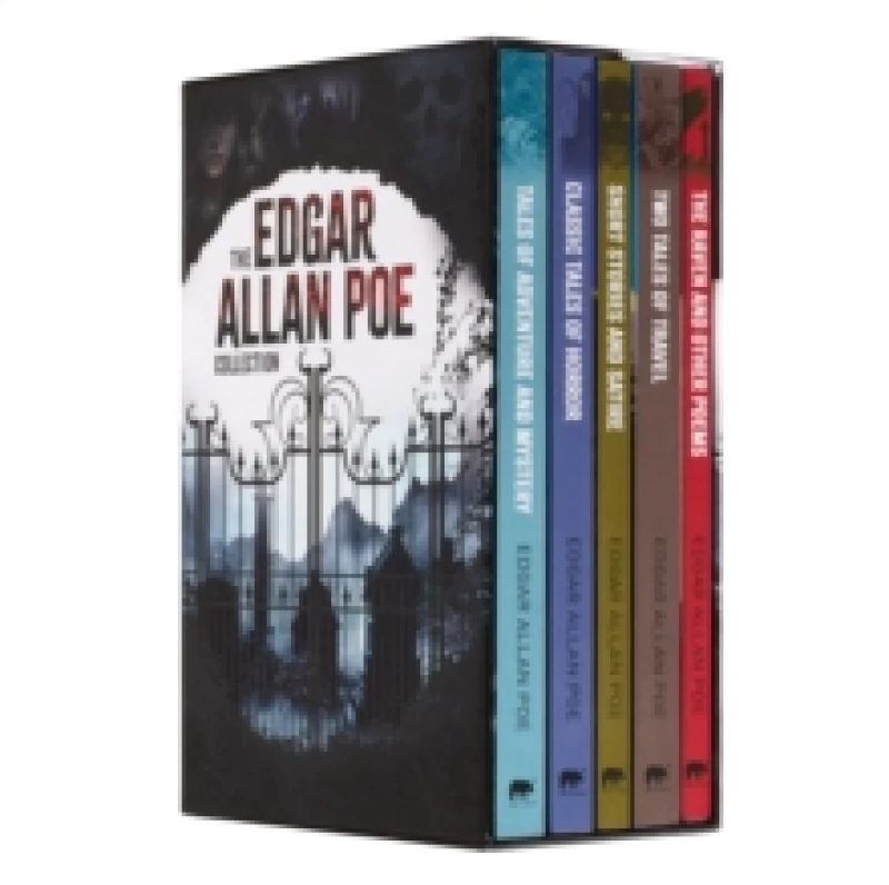 Image of The Edgar Allan Poe Collection : 5-Book paperback boxed set Multiple-component retail product, slip-cased