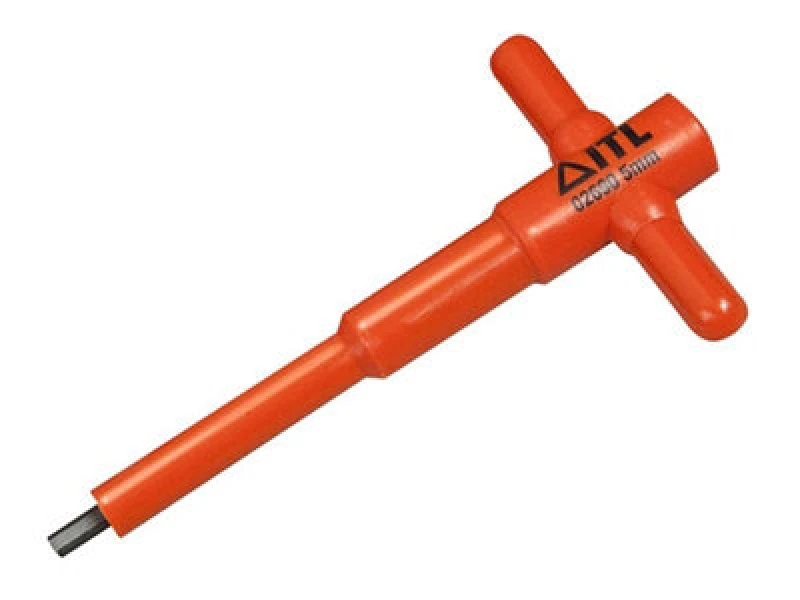 Image of ITL Insulated T Handle Hex Driver 02690 Size: 5mm