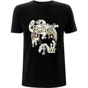 Image of Led Zeppelin - Photo III Unisex XX-Large T-Shirt - Black