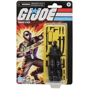 Image of Hasbro GI Joe Retro Collection Snake Eyes Action Figure