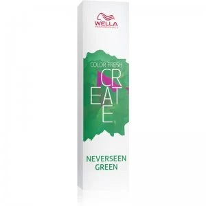 Image of Wella Professionals Color Fresh Create Semi Permanent Hair Colour Shade Neverseen Green 60ml