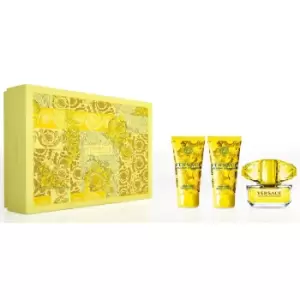 Image of Versace Yellow Diamond Eau de Toilette 50ml Set 3 Parti 2018