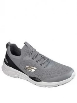 Image of Skechers Equaliser 4.0 Trainers - Grey/Black