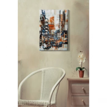 Image of Kanvas Tablo (50 x 70) - 200 Multicolor Decorative Canvas Painting