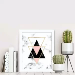 Image of BCT-091 Multicolor Decorative Framed MDF Painting