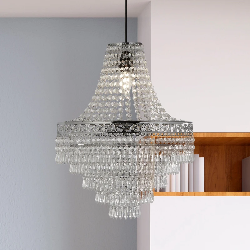 Image of Lighting Collection Large Empire Easy Fit, Clear 700870