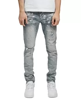 Image of Purple Brand Painters Jeans Slim Fit in Light Indigo