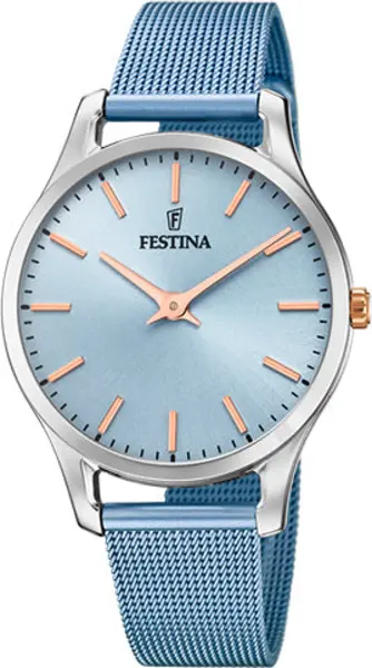 Image of Festina Watch Two Hands Ladies - Blue FST-037