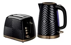 Image of Daewoo SDA1837GE Callisto 1.7L Retro Jug Kettle and SDA1839GE Callisto Retro 4 Slice Toaster Set