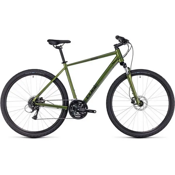 Image of Cube Nature 2024 Hybrid Bike - Black XS