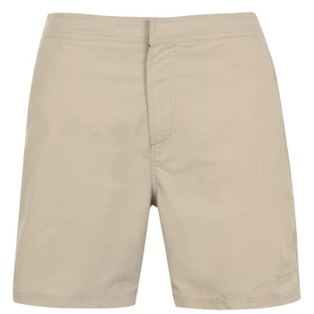 Image of Firetrap Blackseal Plain Swim Shorts - Khaki