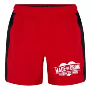 Image of Castore Saracens Away Shorts 2022/2023 Womens - Red