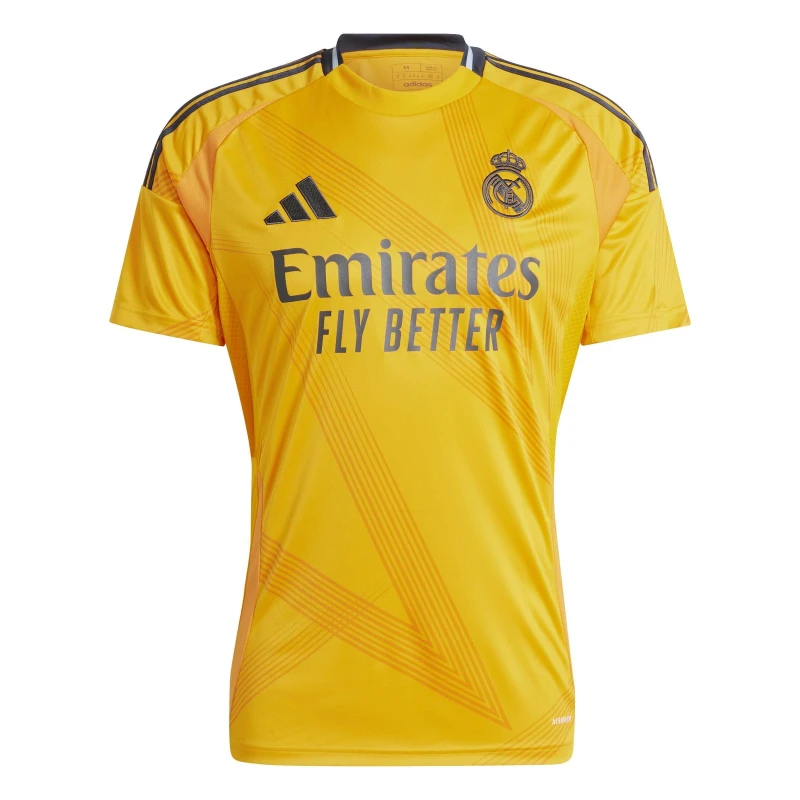 Image of adidas Real Madrid Away Shirt 2024 2025 Adults - Orange Orange XL