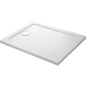 Image of Mira Flight Low Rectangular Shower Tray 1500 x 700mm in White Acrylic Stone Resin