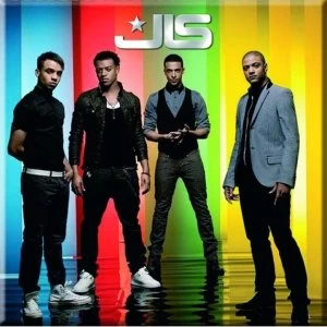 Image of JLS - Stripes Fridge Magnet