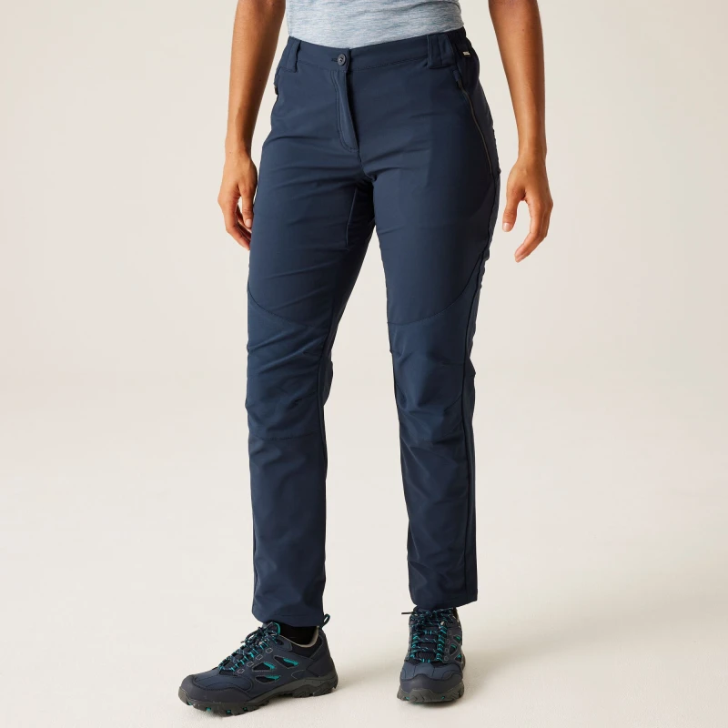 Image of Womens hiking Trousers Regatta Questra V Bleu Female 46