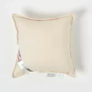 Image of Homescapes - Organic Cotton Cushion Pad 30 x 30cm (12 x 12') - Natural