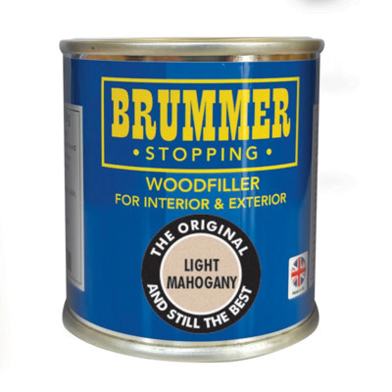 Image of Brummer Wood Filler BM30407 Colour: Light Mahogany