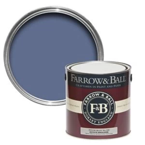 Image of Farrow & Ball Estate Pitch Blue No. 220 Matt Emulsion Paint, 2.5L