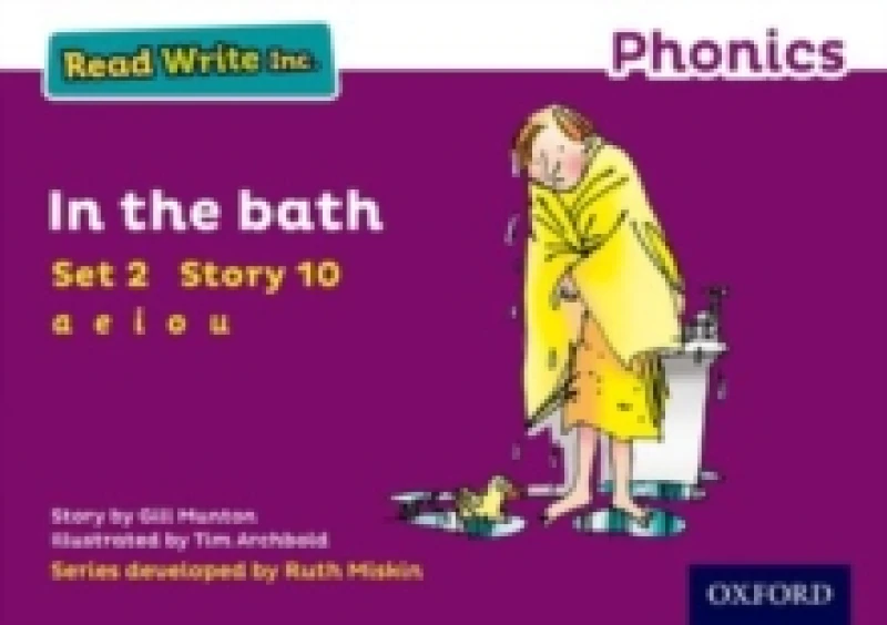 Image of Read Write Inc. Phonics: In the Bath (Purple Set 2 Storybook 10) Paperback / softback