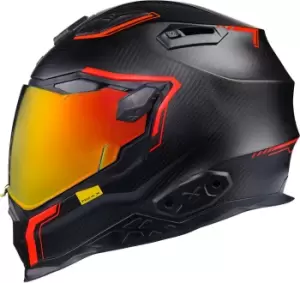 Image of Nexx X.WST 2 Carbon Zero 2 Helmet, black-red Size M black-red, Size M
