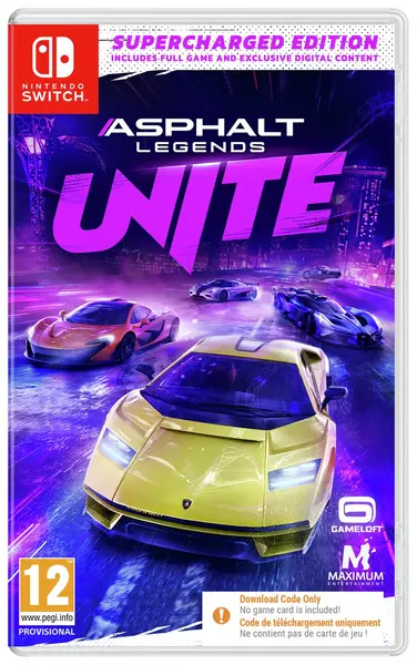 Image of Asphalt Legends Unite Supercharged Edition Ninendo Switch Game