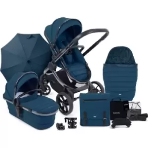 Image of iCandy Peach 7 Combo Phantom Pushchair Complete Bundle, Cobalt - Cobalt