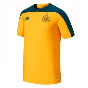 Image of New Balance Celtic Away Shirt 2019 2020 Junior - Gold