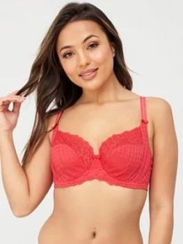 Image of Panache Envy Full Cup Bra - Red, Size 32E, Women