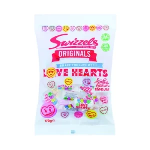 Image of Swizzels Originals Love Hearts 170g (Pack of 12) FOSWI026B