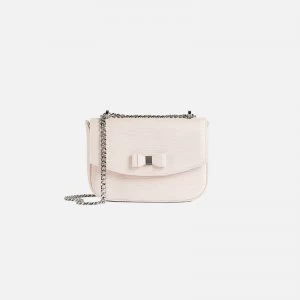 Image of Ted Baker Womens Doilly Bow Detail Mini Cross Body Bag - Dusky Pink