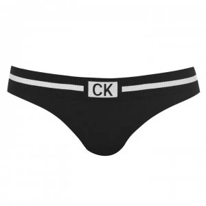 Image of Calvin Klein Core Classic Bikini Bottoms - Black BEH