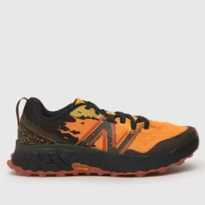 Image of New Balance fresh foam x hierro v7 trainers in Black & orange
